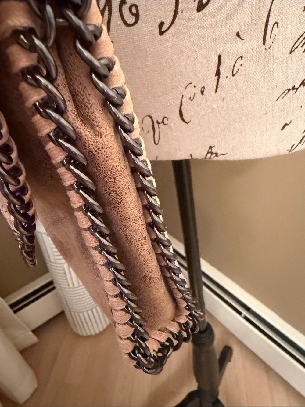 AMELIA – CLUTCH CROSSBODY BAG WITH CHAIN DETAIL AND ZIP NWOT - Picture 6 of 6